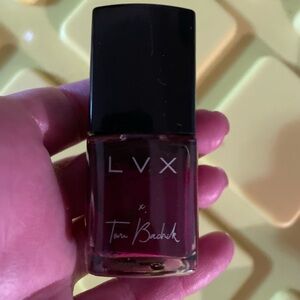 Barely used LVX by Tom Bachik Nail Polish  in Victorian red